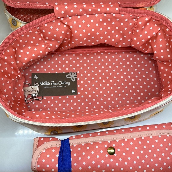 Matilda Jane Bags Matilda Jane Train Case Nwt Poshmark